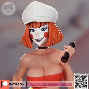 Peach Figure Dee Dee resin 1/6 scale 12 inch anime figure DIY kit unpainted - Picture 1 of 15