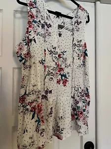 CAMISETA SIN MANGAS TÓRRIDA PARA MUJER - FLORAL - Imagen 1 de 2
