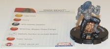 DARK BEAST 61 Mutations and Monsters Marvel HeroClix BRICK PROMO