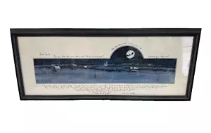 Vintage Doris Morgan Artist Proof AP Dear Santa Print Christmas 1987 Signed - Picture 1 of 11