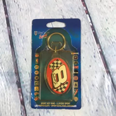 Vintage Dale Earnhardt Jr #8 WinCraft Sport Keychain Keyring - Still in Package Cover