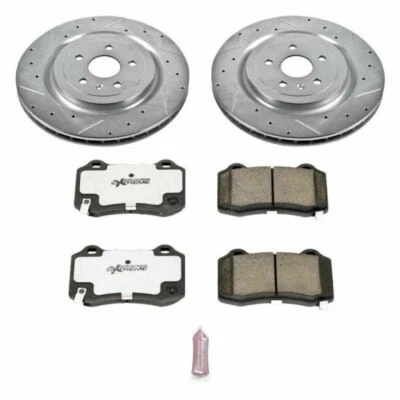 Kit de frenos PowerStop Z26 Street Warrior para Cadillac CTS trasero 09-15 Foto 1 de 4