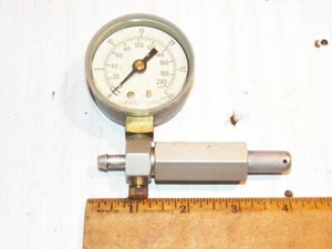 Vintage ASHCROFT Dial Indicating Pressure Gauge 0-30 psi, 0-200 kPa - Picture 1 of 3