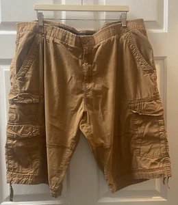 Grunge Lightweight Summer Cargo Shorts, Mens 42, FLEX Sport Waistband, 7 pockets - Picture 1 of 13