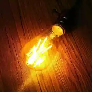 Vintage Retro Style Industrial E27 ST64 4W LED Filament Edison Lamp Light Bulb - Picture 1 of 24