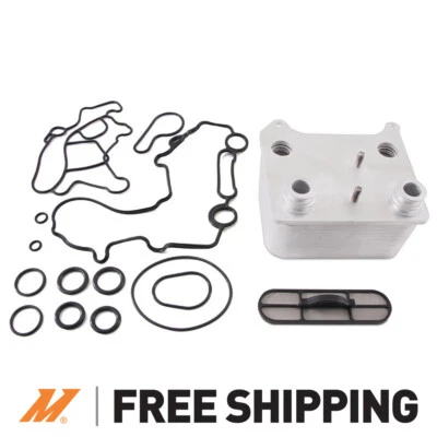 Mishimoto MMOC-F2D-03 Oil Cooler Fits Ford 6.0L Powerstroke 2003-2007 - Image 1 of 4