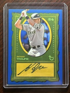 2024 Topps Brooklyn Collection Anthony Volpe Blue Parallel Auto #/40 Yankees SP - Picture 1 of 2