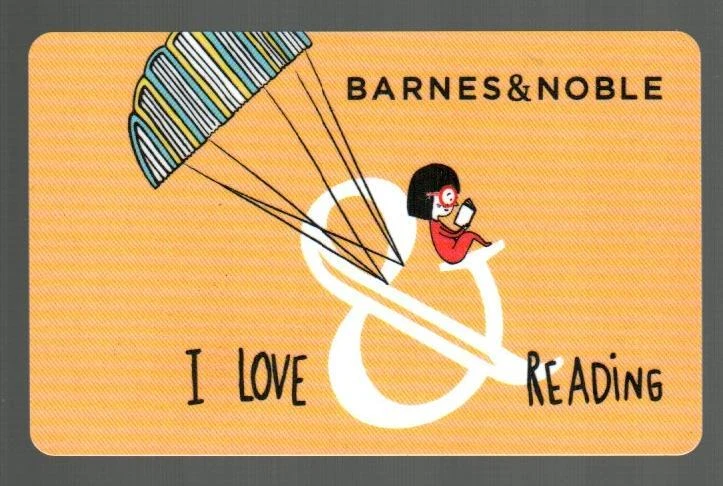 BARNES & NOBLE Parachute, I love Reading ( 2021 ) Gift Card ( $0 ) - Image 1 of 1