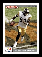 2004 Topps Total Plaxico Burress First Edition  #162