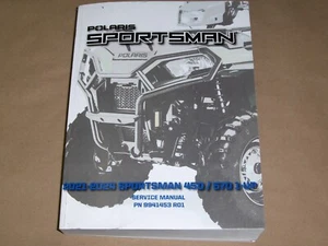 2021-2025 Polaris Sportsman 450 Sportsman 570 1-Up OEM Service Manual # 9941453 - Picture 1 of 1