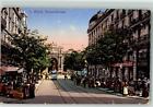 10613861 - Zuerich Bahnhofstrasse Marktszene Tram Strassenansicht 1914