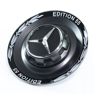 Radnabenabdeckung AMG Edition 55 Schmiedefelgen Nabendeckel tantalgrau matt - Bild 1 von 5