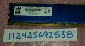 4GB 4RX4 DDR PC PC2700R DDR1 333 2700R 184PIN RDIMM QUAD RANK 128X4 ECC REG - Picture 1 of 1