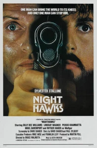 Night Hawks Movie Poster 24"x36" 24x36 USA SELLER - Picture 1 of 1