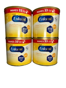 4 Cans Enfamil Infant Formula with Iron Powder -21.1 oz Exp 2026+ - Picture 1 of 1