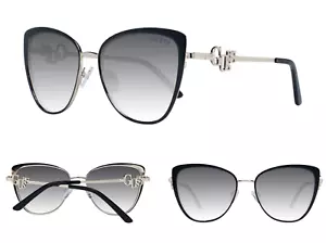 GUESS Sonnenbrille Cat Eye Sunglasses Brille Glasses M. Tasche Etui UVA & UVB - Bild 1 von 18