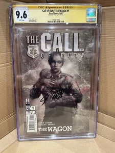 Call of Duty The Wagon #1 CGC 9.6 Signature Series Signed By Stan Lee 9/11/2016 - Picture 1 of 2