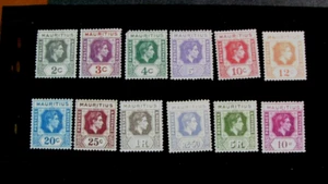 Mauritius Stamp Scott# 211-222 King George VI 1938-43 MH L713 - Picture 1 of 1