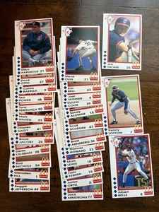 1992 McDonald's Cleveland Indians Tribe Kids Fan Club 27 Card Rare Set Jim Thome - Picture 1 of 3