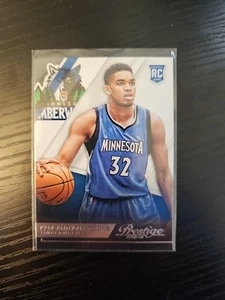 Karl-Anthony Towns 2015-16 Panini Prestige Rookie Card RC #207 New York Knicks - Foto 1 di 2