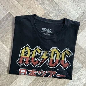 AC/DC Japan Tour 1981 T-Shirt β Black - Picture 1 of 5