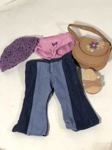 American Girl Puppe JULIE Classic Meet Outfit OHNE Shirt, ein Schuh - Bild 1 von 12