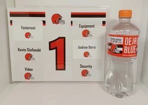 Cleveland Browns 2025 Souvenir volle 20, Unzen Wasserflasche aus einem Teambus SCHNELLER VERSAND - Bild 1 von 7