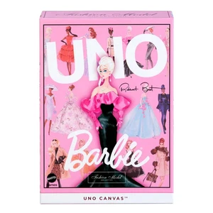 New UNO Canvas Barbie Fashion Model Collection Deck  Robert Best Card Game - Picture 1 of 7