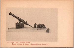 15. JAHRHUNDERT BOMBARD Rom SCHLOSS Sant'Angelo ITALIEN Postkarte - Bild 1 von 2