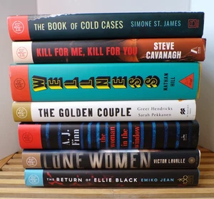 Lot of 7 BOTM Hardcover Book of The Month Books "The Book of Cold Cases" & More - Picture 1 of 19