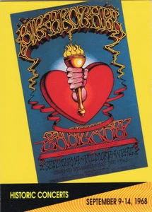 Janis Joplin Historic Concerts 1991 ProSet Super Stars Card #254 - Picture 1 of 2