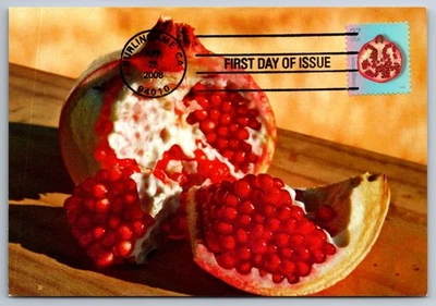 #4254 Tropical Fruit Star Pomegranate FDC Maxi Card - Image 1 of 2