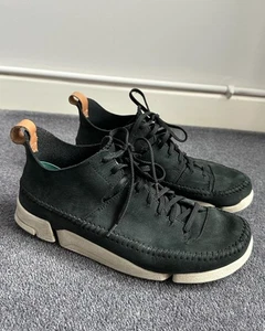 CLARKS ORIGINALS Trigenic Flex - UK 7 / EU 41 - camoscio nero - Foto 1 di 7