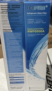 2 PACK Fit For 4396508 4396508P 4396508T Refrigerator Water Filter ICEPURE - Picture 1 of 1