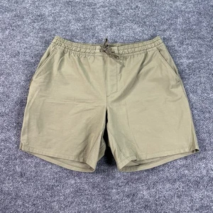 Proof Equator Herrenshorts Medium beige hellbraun 7" Kordelzug Reißverschlusstasche Huckberry - Bild 1 von 9