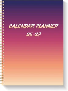 Monthly Planner 2025-2027, 2025 Calendar 36 Months, January 2025 - December 2027 - Picture 1 of 13