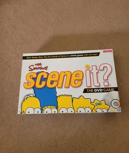 Used Scene It " The Simpsons" Edition great for families or collectors etc - Picture 1 of 14