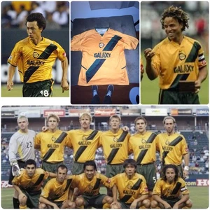 Nike MLS Los Angeles LA Galaxy 02/03 Home Soccer Jersey Large - Picture 1 of 8