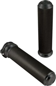 Speed Merchant Black Speed Grips for 1984-2016 Harley Models SM-AG100B 0630-1752 - Picture 1 of 3