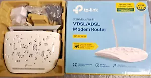 TP-Link VDSL/ADSL Modem Router TD-W9970 + PSU AND LAN CABLE BOX - Picture 1 of 3
