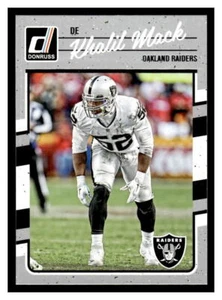 2016 Donruss #222 Khalil Mack - Oakland Raiders - Foto 1 di 2