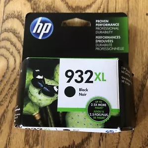Original HP 932XL schwarze Tintenpatrone ABGELAUFEN 3/2019 - Bild 1 von 4