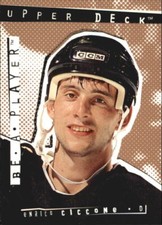 1994-95 Upper Deck Be A Player Hockey #R16 Enrico Ciccone