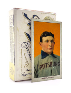 Vintage Piedmont Cigarette Pack Honus Wagner Baseball Card 1909 Replica Tobacco