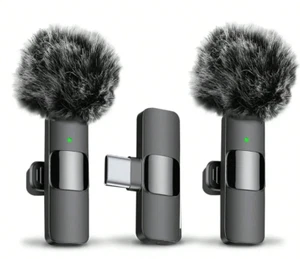 Professionelles kabelloses Ansteckmikrofon für Smartphones USB C und Lightning - Bild 1 von 16