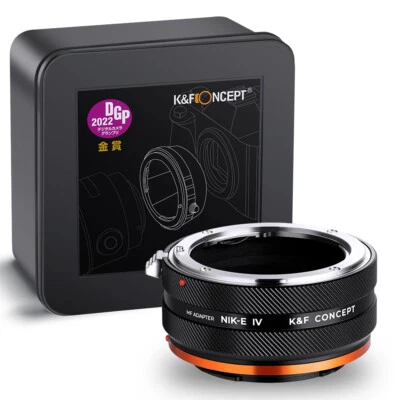 K&F Concept Adapter Pro IV Nikon AI AIS F Lens to Sony E a6000 a7R2 A73 A7R4 a1 - Image 1 of 2