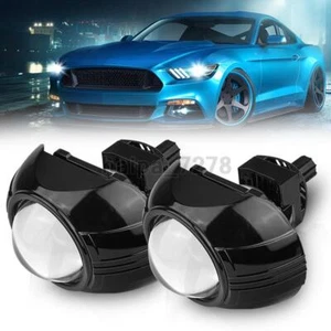 Kit de faros bombillas retrofit alto/bajo lente proyector LED 3,0"" 100 W 6000 K LHD - Imagen 1 de 10