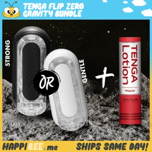 TENGA Flip ZERO GRAVITY Lotion Bundle🍯Male Masturbator Hole Suction Stroker Cup - Picture 1 of 12