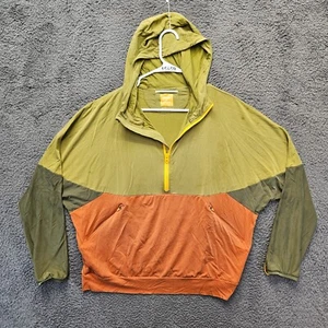Sorel x Prana Hoodie Jacket Womens Medium Green Orange Colorblock Wandering Soul - Picture 1 of 14