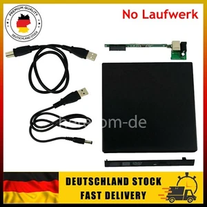 Ultra Slim Externe USB 2 pour Ordinateur Portable DVD ROM Combo CD-RW Graveur Lecteur Boîtier - Photo 1/7